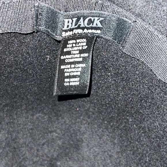 SAKS FIFTH AVE Black Label Wool Hat - Picture 6 of 7